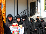 Архиерейское богослужение в Спасском Костомаровском женском монастыре