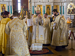 Епископ Россошанский и Острогожский Андрей совершил вечернее богослужение в Ильинском кафедральном соборе