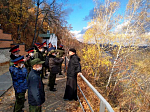 Воспитанники Платова казачьего кадетского корпуса побывали в Белогорском епархиальном монастыре