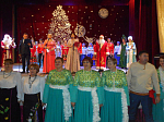 Рождественский праздничный концерт в Верхнемамонском доме культуры