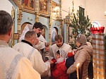 Архиерейское богослужение на святочной неделе в Каменском благочинии