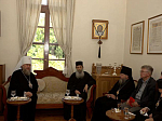 Епископ Россошанский и Острогожский Андрей в составе Делегация Русской Православной Церкви посетил Священный Кинот Святого Афона