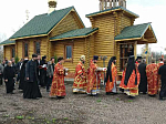 Глава Россошанской епархии посетил Воскресенский  Белогорский  мужской монастырь