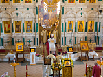 В годовщину архиерейской хиротонии Глава Россошанской епархии совершил Божественную литургию Свято-Ильинском кафедральном соборе г. Россоши