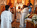 Епископ Россошанский и Острогожский Андрей посетил село Новосолдатка Репьевского района