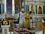 Архипастрырь совершил Божественную литургию в день памяти прп. Антония Римлянина
