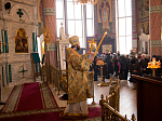 Епископ Россошанский и Острогожский Андрей совершил богослужение в Неделю о блудном сыне