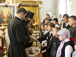 Глава Россошанской епархии совершил Вечерню в Троицком храме Каменского благочиния