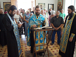 Воскресенский Белогорский монастырь встретил икону Божией Матери «Спорительница Хлебов»