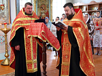 Благодарственный молебен за дарование победы в ВОВ совершен в Казанском храме Каменки