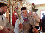 Поздравления с Днем жен-мироносиц в  Русской Журавке и Мамоновке