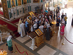 Праздничное богослужение в Свято-Ильинском соборе г. Россоши