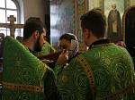 Архипастырь совершил Божественную литургию в Александро-Невском храме г. Россошь