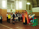 Водосвятный молебен в Калачеевской СОШ №6