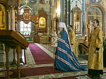 В день годовщины архиерейской хиротонии Глава Воронежской митрополии совершил богослужение в Благовещенском кафедральном соборе