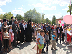 Преосвященнейший епископ Андрей посетил поселение Новобелая в День села