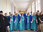 Репьевские учащиеся приняли участие в Сретенском бале в г. Острогожске