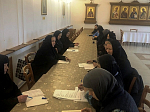 В обителях Россошанской епархии проходят курсы базовой подготовки в области богословия монашествующих