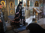 В Прощеное воскресенье епископ Россошанский и Острогожский Андрей совершил уставное богослужение в Ильинском соборе