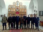 В храме села Петровка прошло принятие казачьей присяги