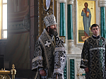 В пятницу первой седмицы Великого поста епископ Россошанский и Острогожский Андрей совершил Литургию Преждеосвященных Даров
