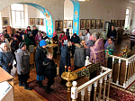 Соборное богослужение духовенства Павловского благочиния