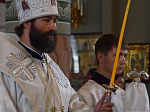 Накануне двунадесятого Господского праздника Преображения Господня, Преосвященнейший епископ Россошанский и Острогожский Андрей совершил Всенощное бдение с литией