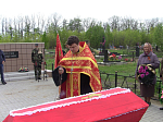 В Богучаре состоялось торжественное перезахоронение останков семерых советских воинов