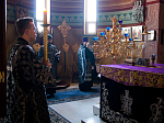 Секретарь Россошанской епархии совершил Чин пассии
