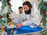 В Крещенский сочельник епископ Россошанский и Острогожский Андрей совершил Божественную литургию в Ильинском храме г.Россоши