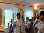 Архиерейское богослужение в Новохарьковке