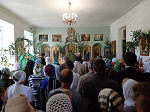 Престольный праздник в Троицком храме села Белогорье