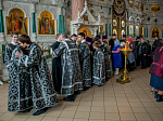 В прощенное воскресенье  епископ Россошанский и Острогожский Андрей совершил вечерню и Чин прощени