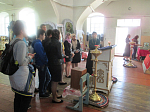 Встреча учеников со священником и молебен перед экзаменами в Троицком храме с. Сончино