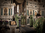 В  Вербное воскресенье епископ Россошанский и Острогожский Андрей совершил Божественную литургию в Ильинском соборе