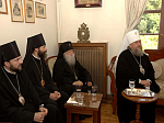 Епископ Россошанский и Острогожский Андрей в составе Делегация Русской Православной Церкви посетил Священный Кинот Святого Афона