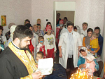 Молебен в Павловском психоневрологическом санатории
