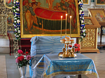 Архиерейское богослужение в канун двунадесятого праздника Успения Пресвятой Владычицы нашей Богородицы и Приснодевы Марии