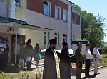 Священнослужители благочиния приняли участие в торжественном построении в Матвея Платова казачьем кадетском корпусе