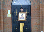 Икона свт. Серафима (Соболева), архиепископа Богучарского, на приходах Богучарского благочиния