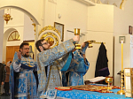 В Свято-Тихоновском соборном храме встретили праздник Введение