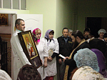 Икона святителя Николая Чудотворца в районной больнице