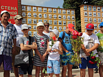 Траурный митинг в День памяти и скорби на площади Победы в Каменке