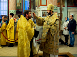 Архиерейское богослужение в Свято-Ильинском кафедральном соборе г. Россоши