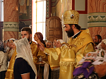 Архипастырь совершил Всенощное бдение в Свято-Ильинском кафедральном соборе