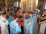 Праздничное богослужение в Михайловском храме Острогожска