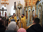 В Прощеное воскресенье после богослужения прихожан Казанского храма угостили блинами