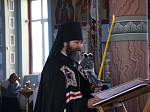 Глава Россошанской епархии совершил утреню с чтением Великого покаянного канона прп. Андрея Критского