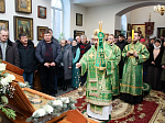 Епископ Россошанский и Острогожский Дионисий принял участие в престольном празднике Серафимо-Саровского мужского монастыря