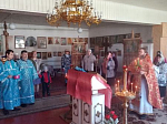 Пасхальные богослужения в Троицком и Покровском храмах с. Лозовое